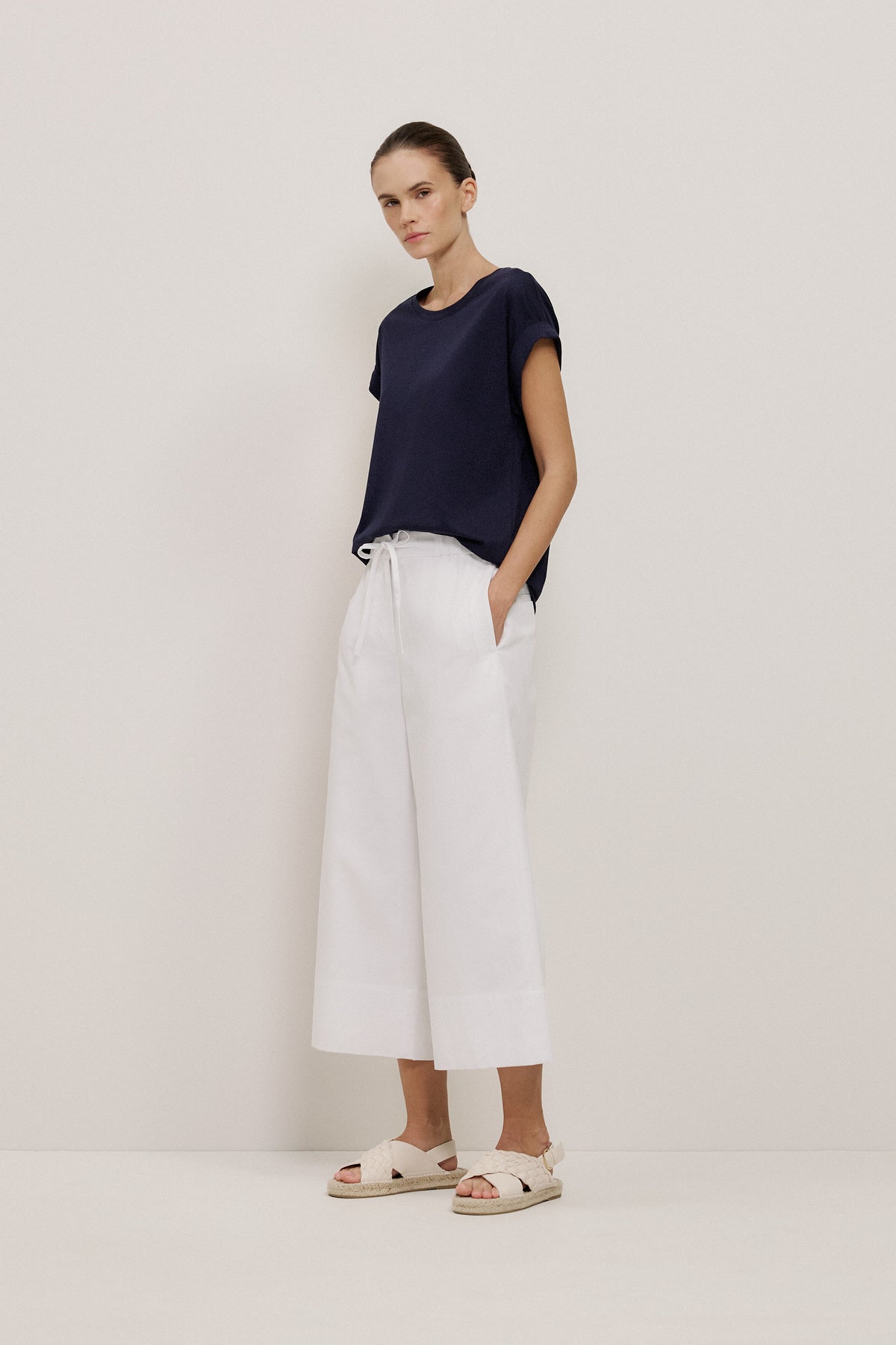 Australian Cotton Cuff Sleeve T-Shirt