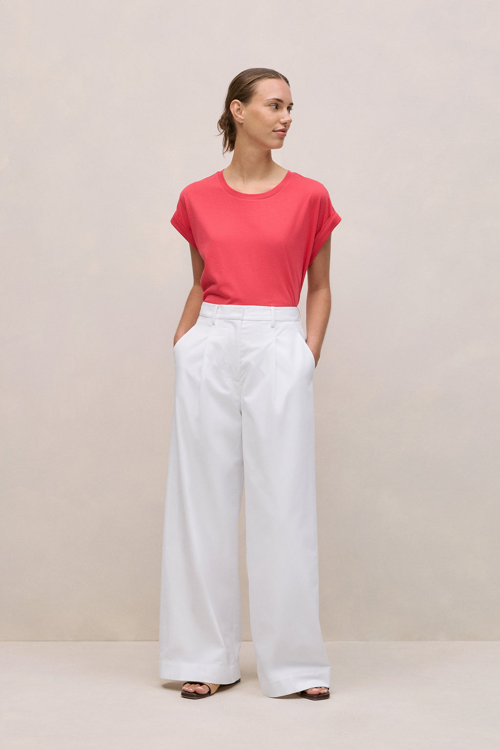 Australian Cotton Cuff Sleeve T-Shirt