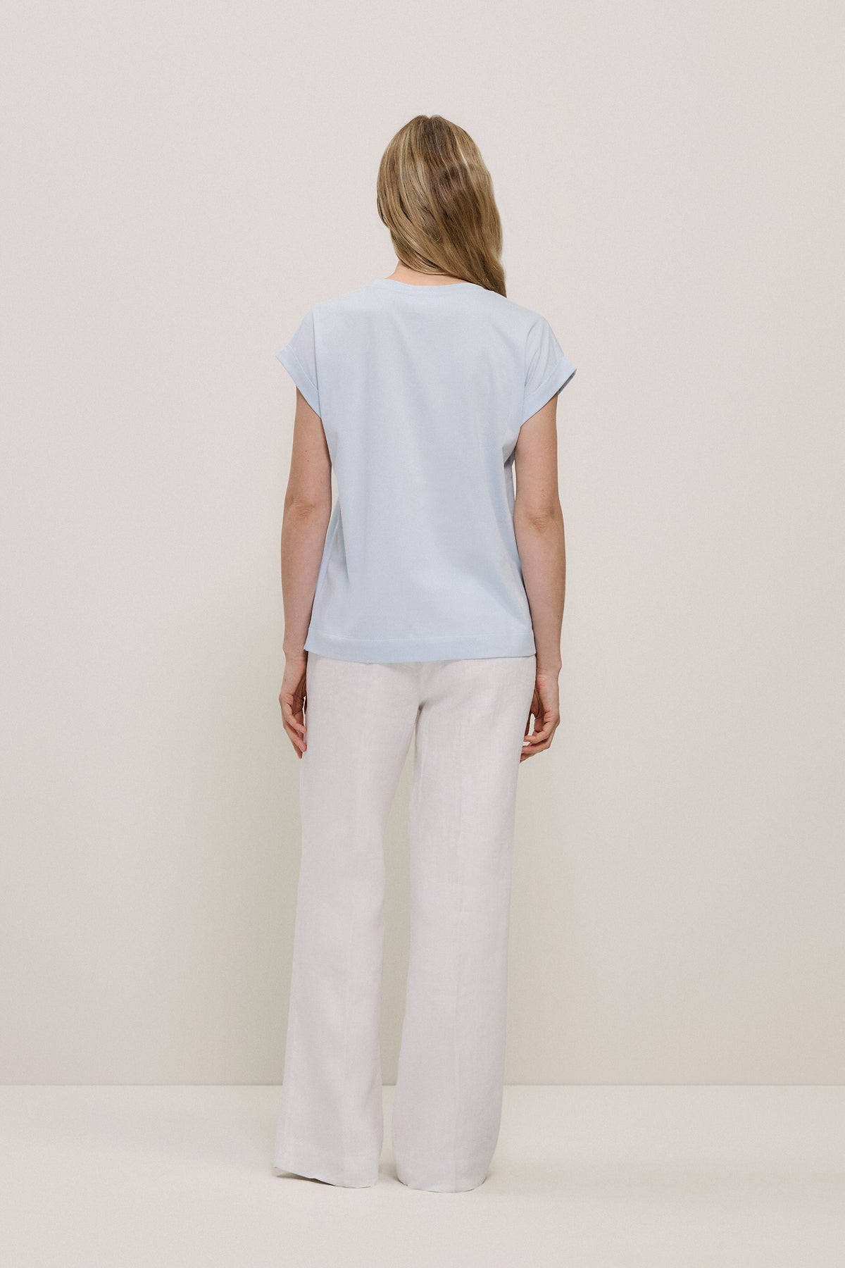Australian Cotton Cuff Sleeve T-Shirt