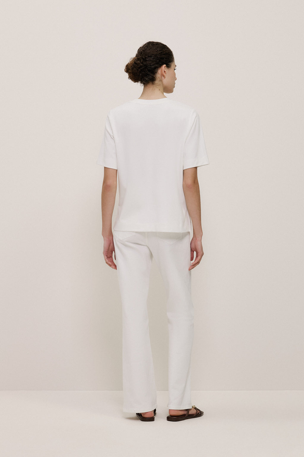 Modal Cotton Boxy Crew T-Shirt