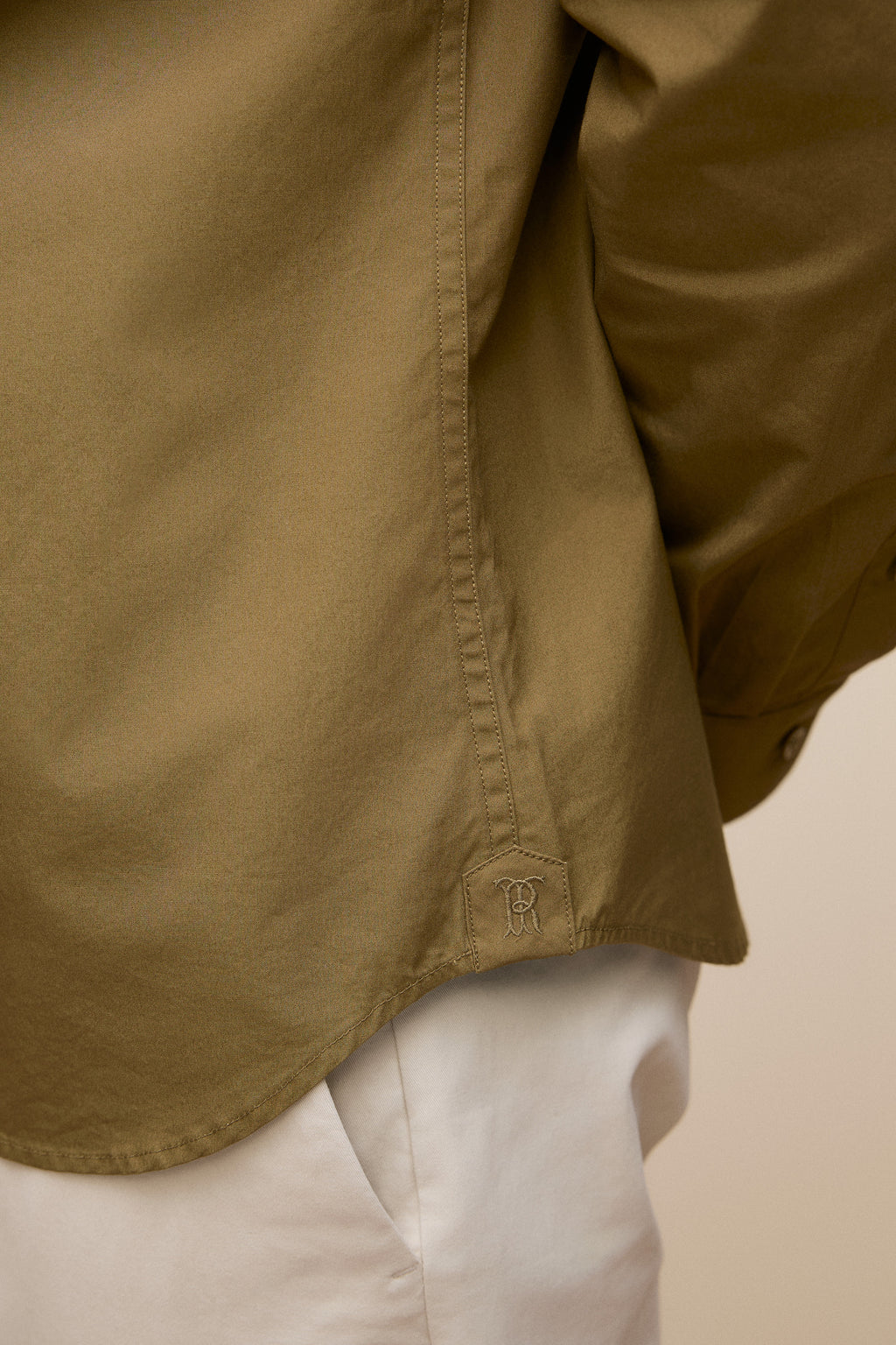 Tailored Fit Cotton Poplin Shirt