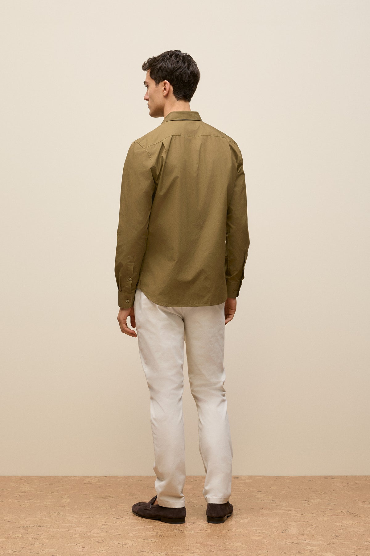 Tailored Fit Cotton Poplin Shirt