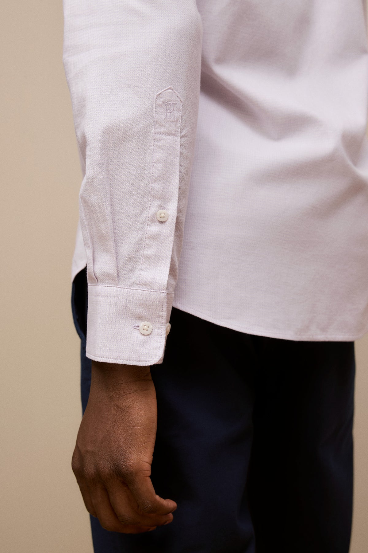 Tailored Fit Puppytooth Check Shirt