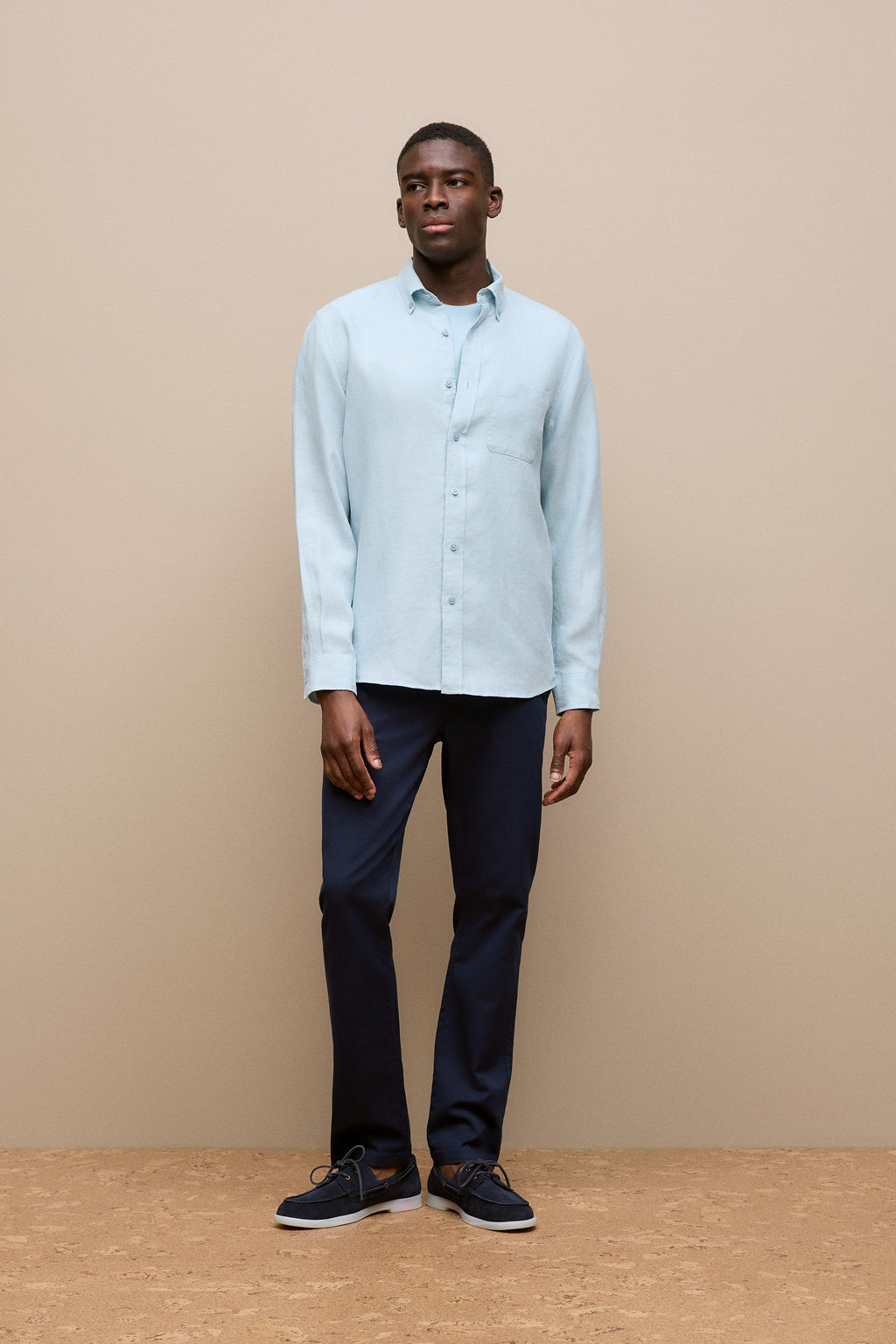 Mercerised Cotton Crew T-Shirt