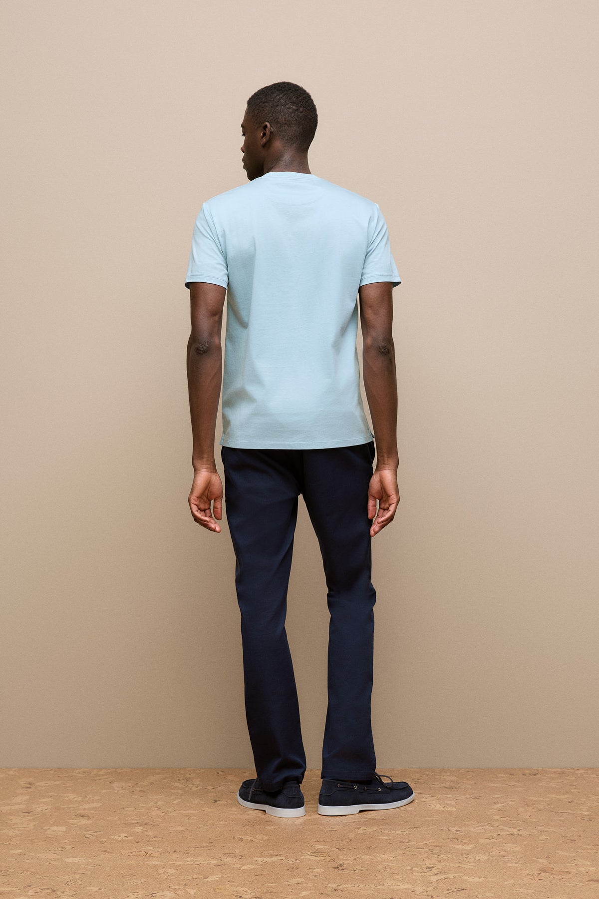 Mercerised Cotton Crew T-Shirt