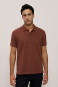 Pique Marle Monogram Polo