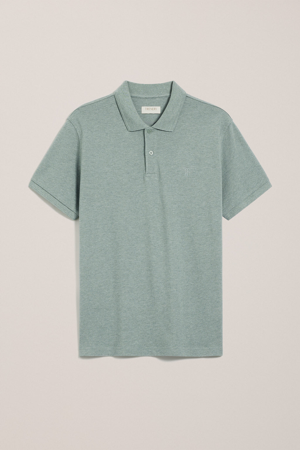 Pique Marle Monogram Polo