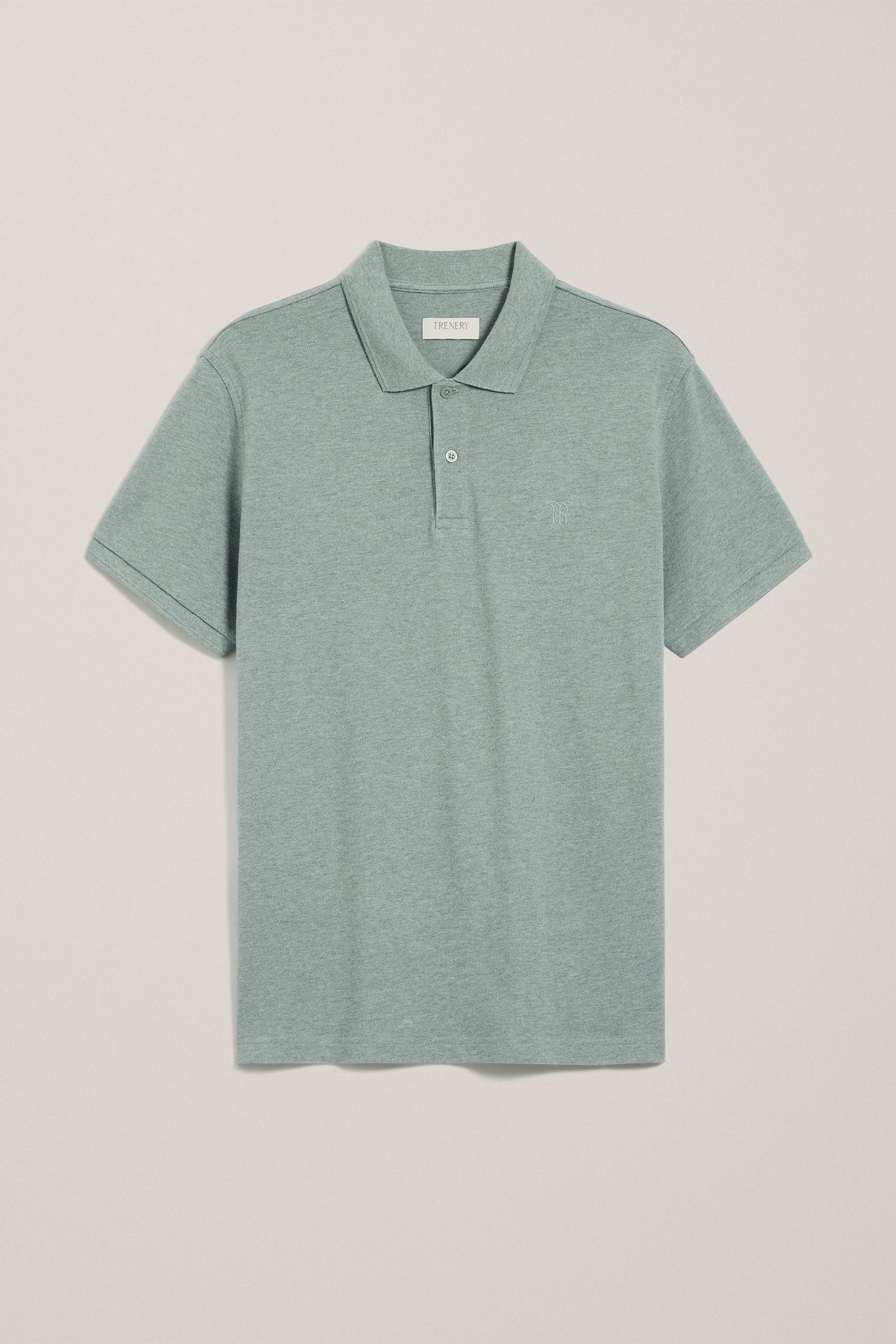 Pique Marle Monogram Polo
