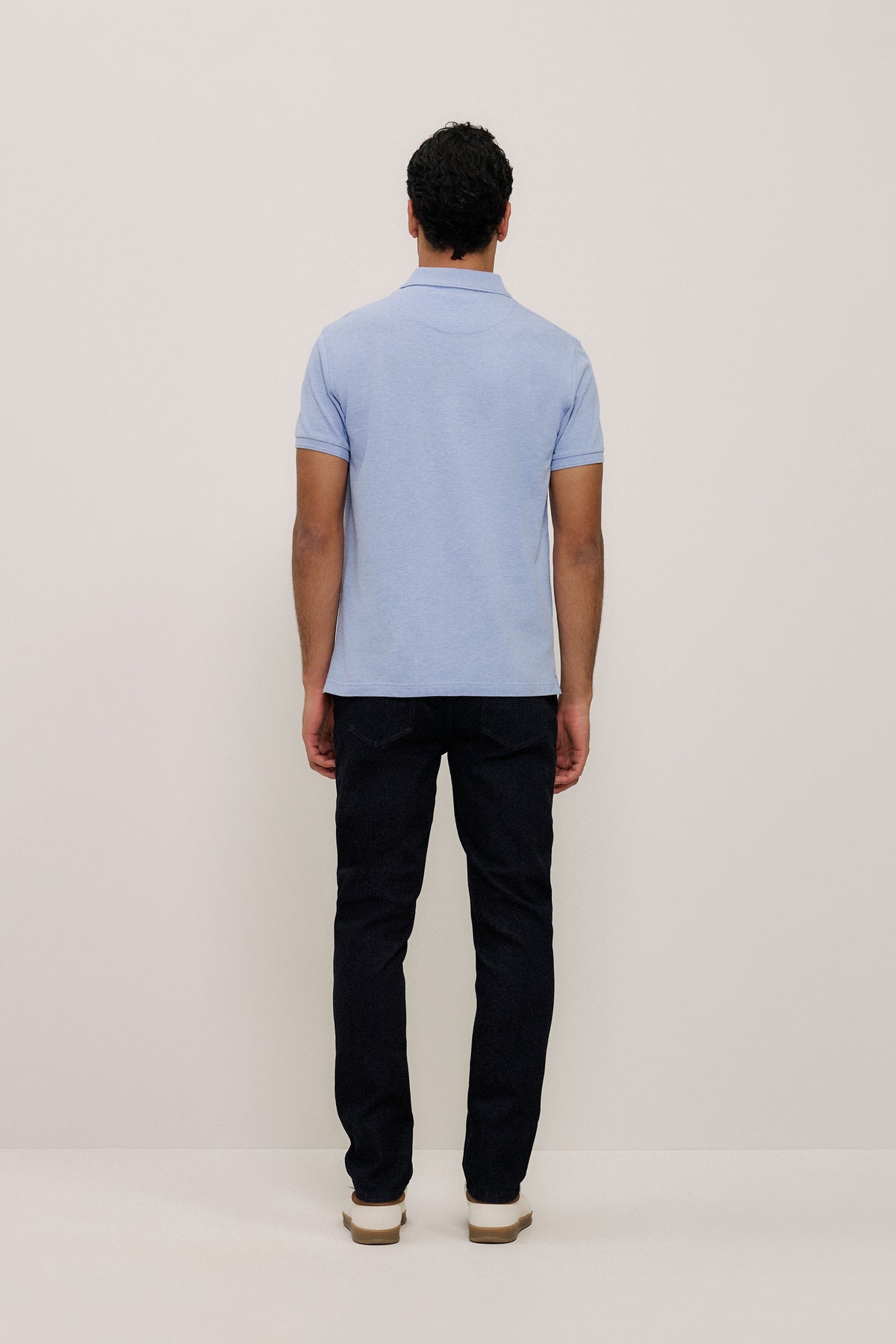 Pique Marle Monogram Polo
