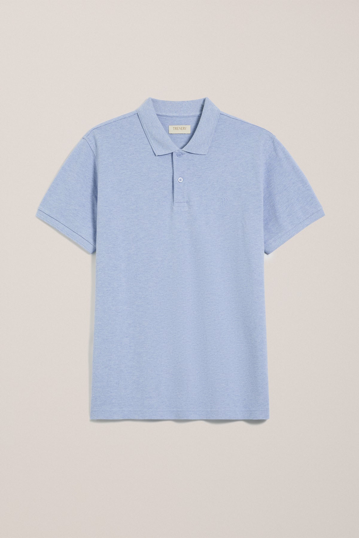 Pique Marle Monogram Polo