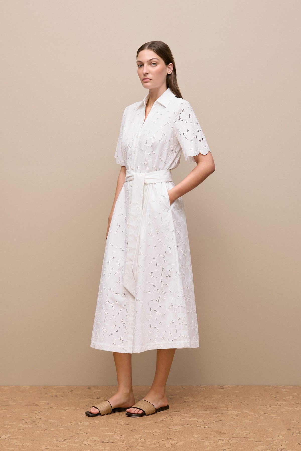 Peony Cutwork Dress