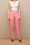 Linen Tapered Leg Pant