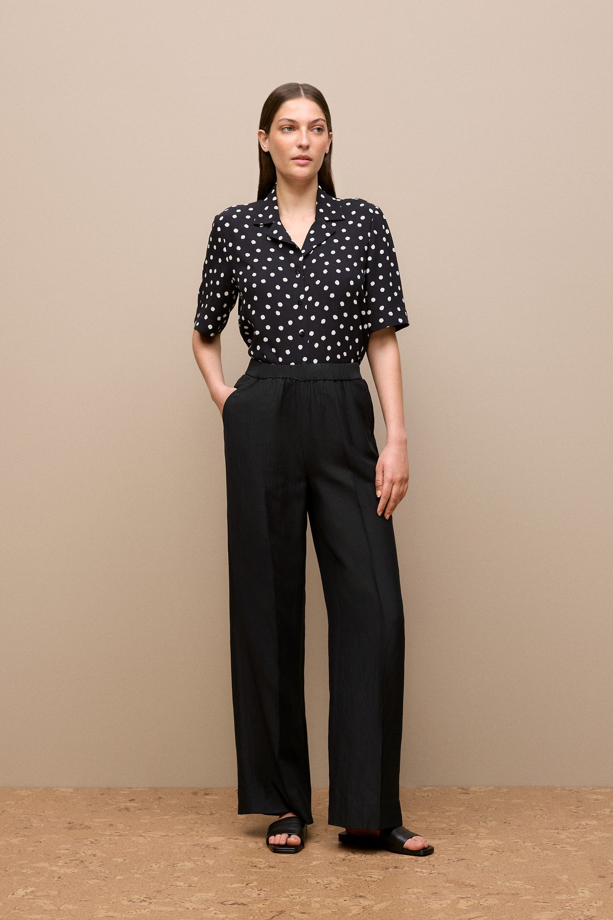 Spot Camp Collar Shirt