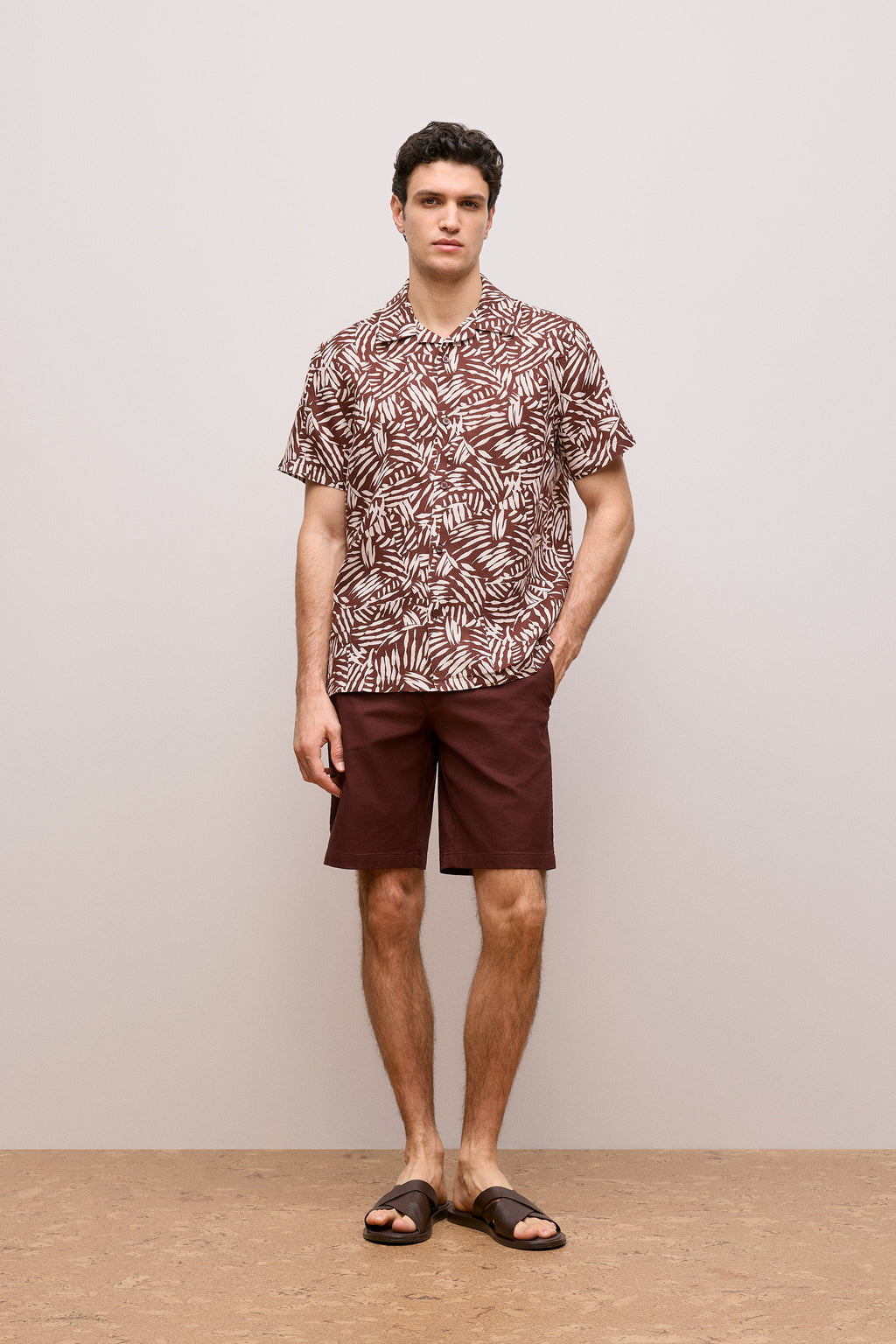 Etch Linen Camp Shirt