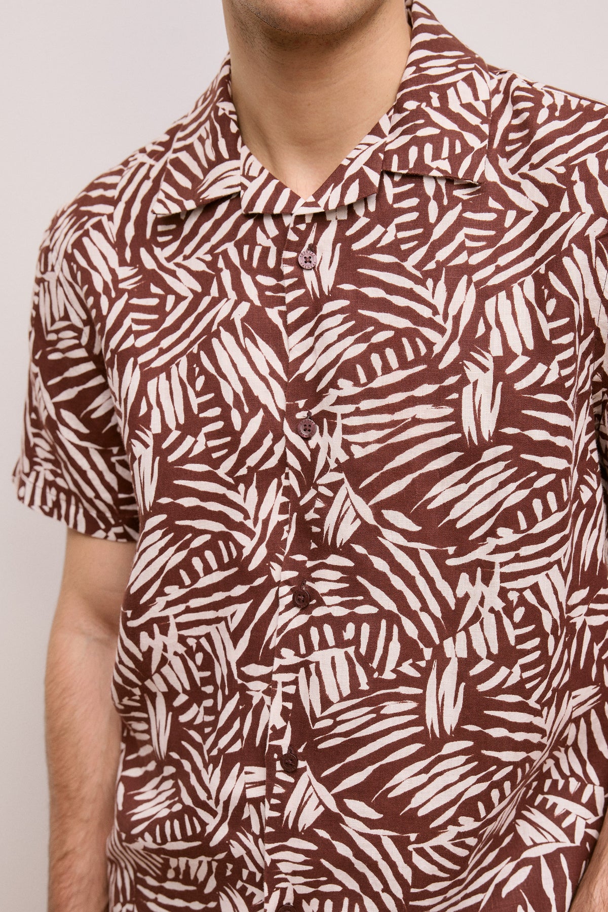 Etch Linen Camp Shirt