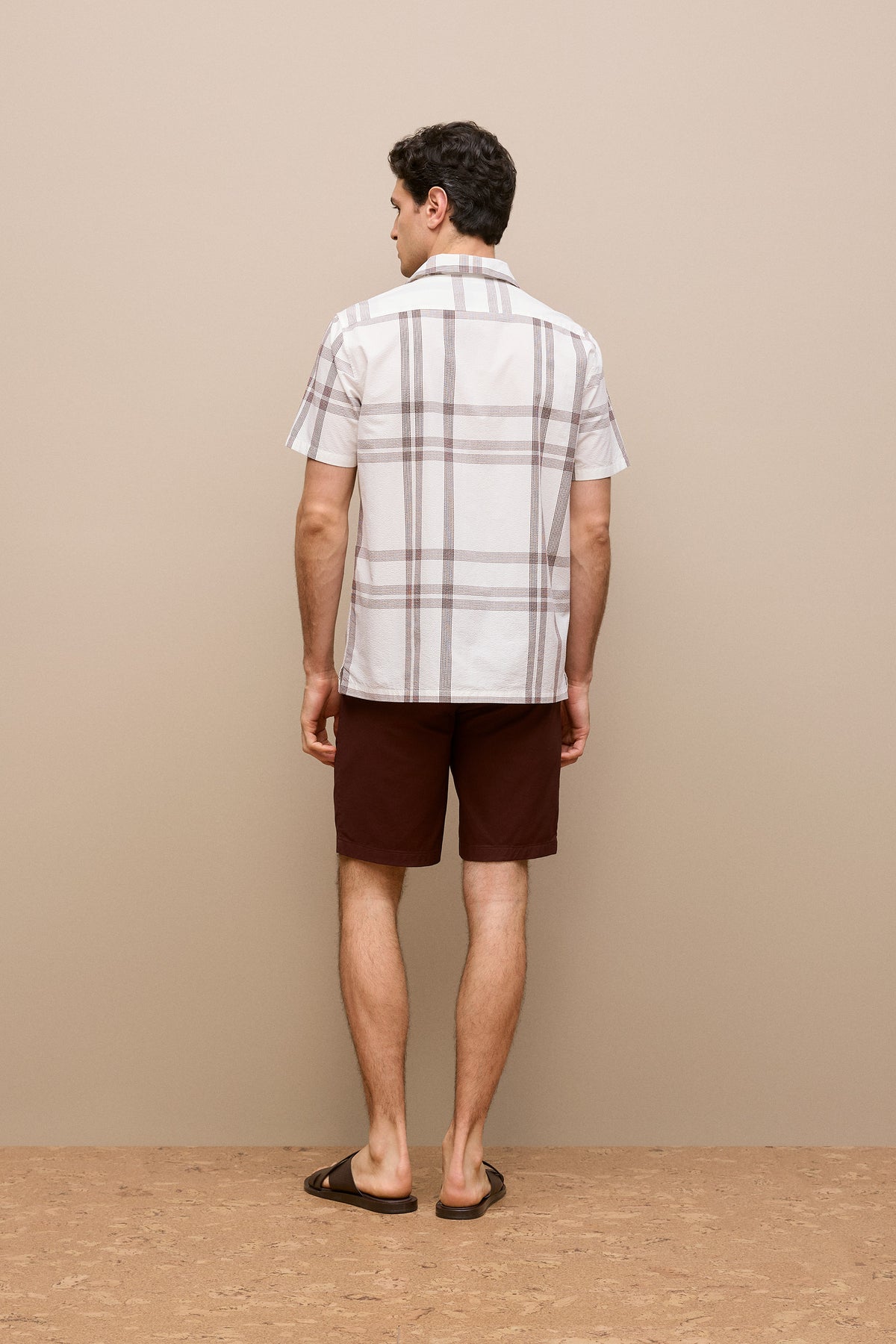 Seersucker Check Camp Shirt