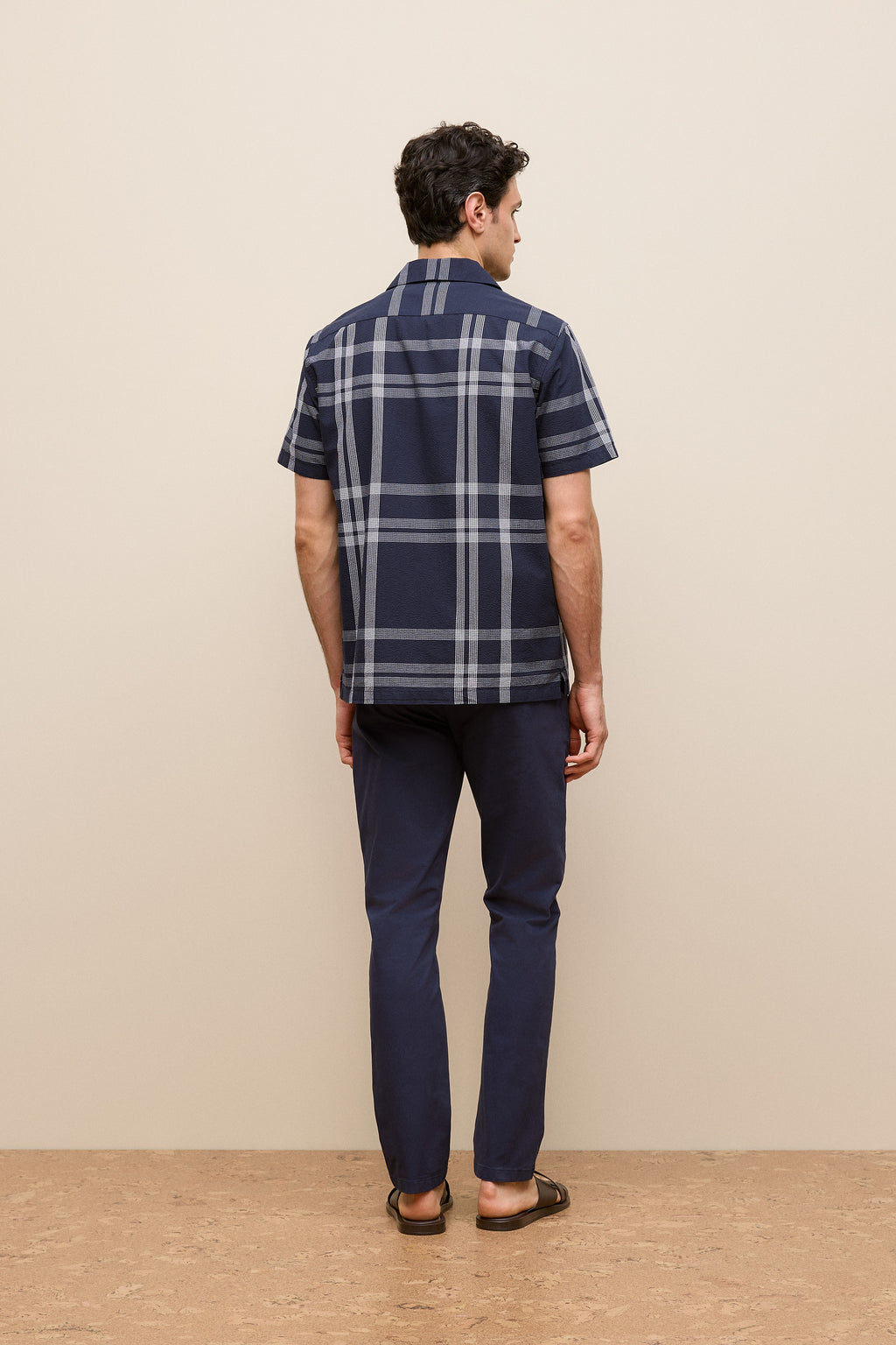 Seersucker Check Camp Shirt