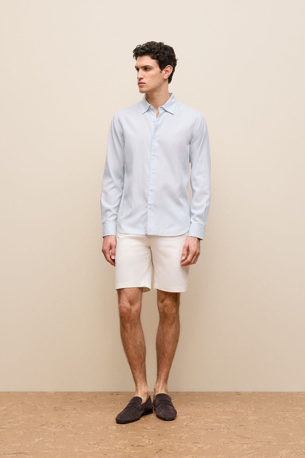 Tailored Fit Soft Long Sleeve Shirt