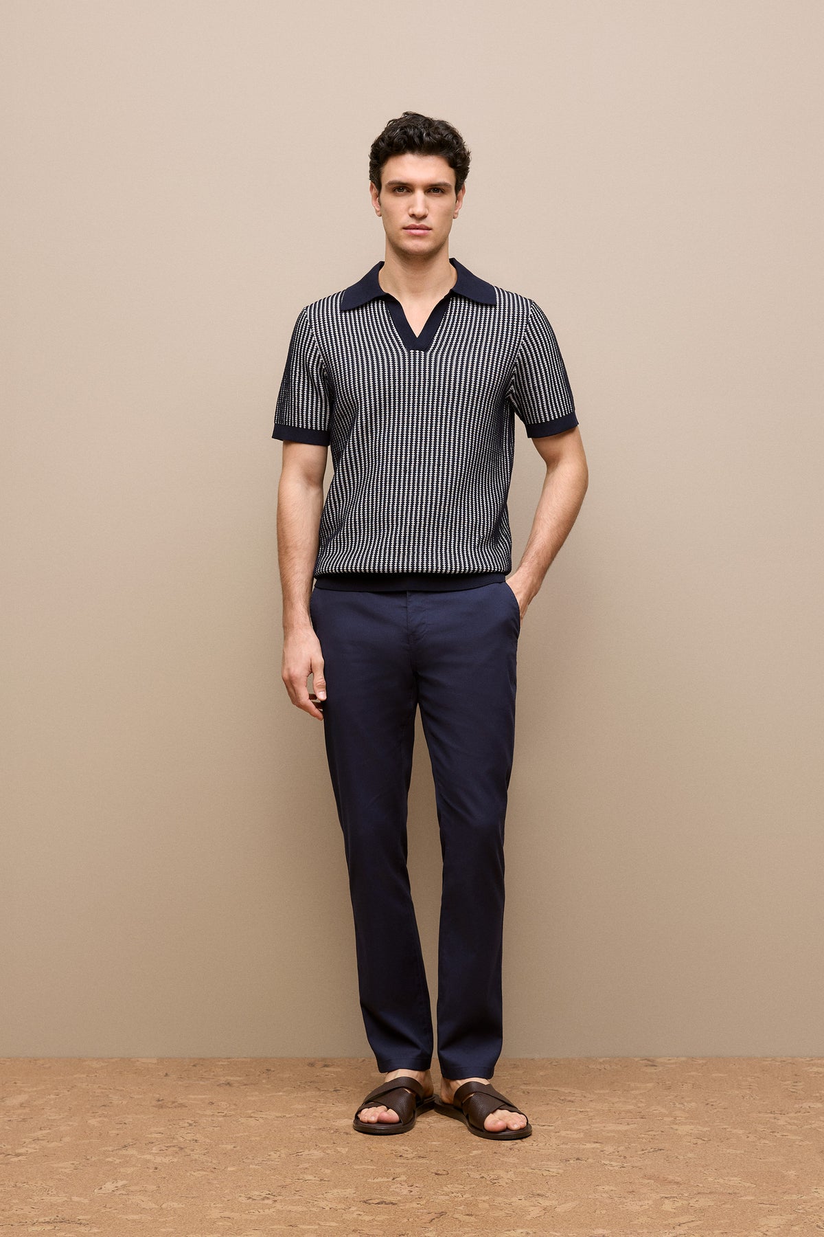 Tailored Fit Dobby Twill Pant