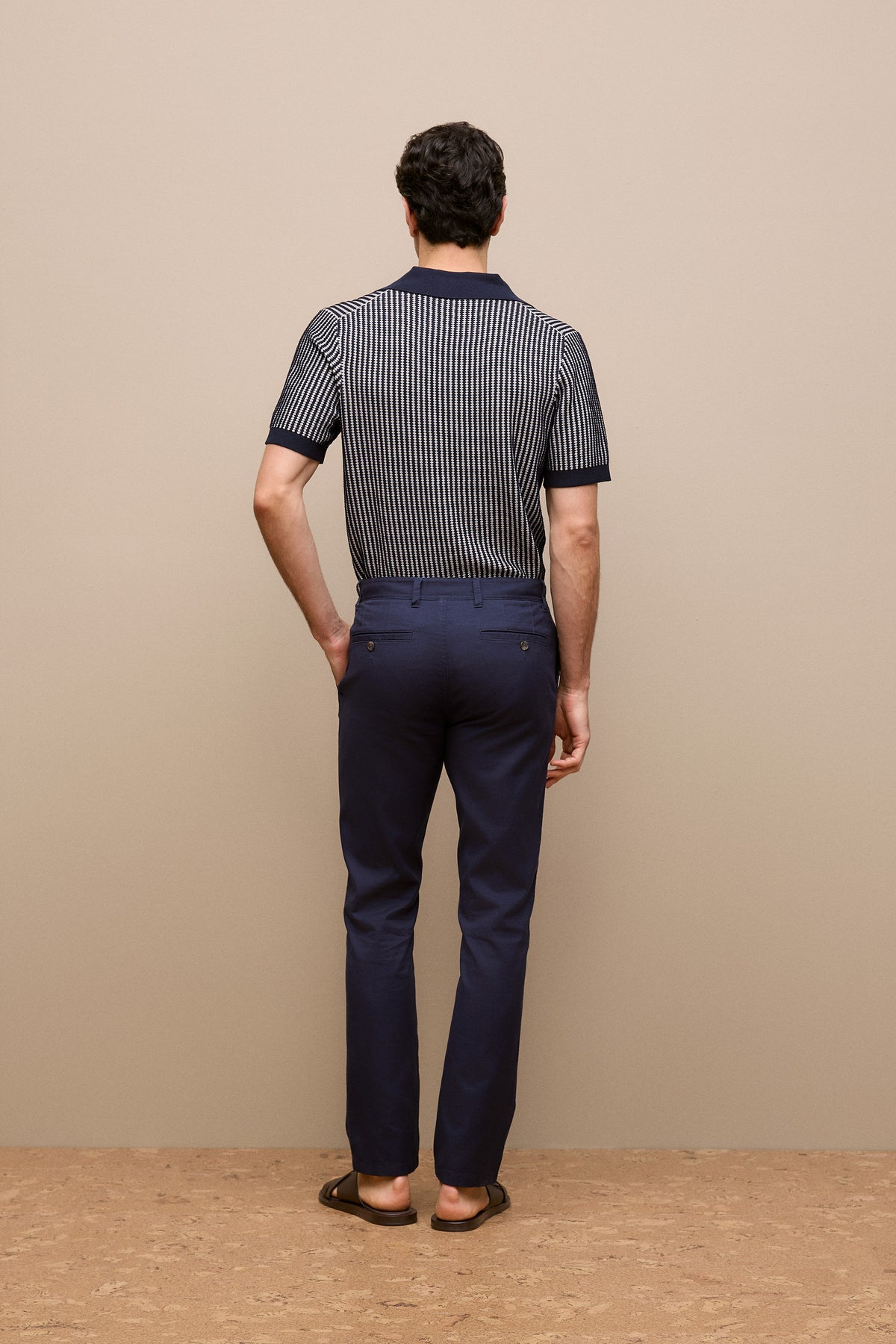 Tailored Fit Dobby Twill Pant