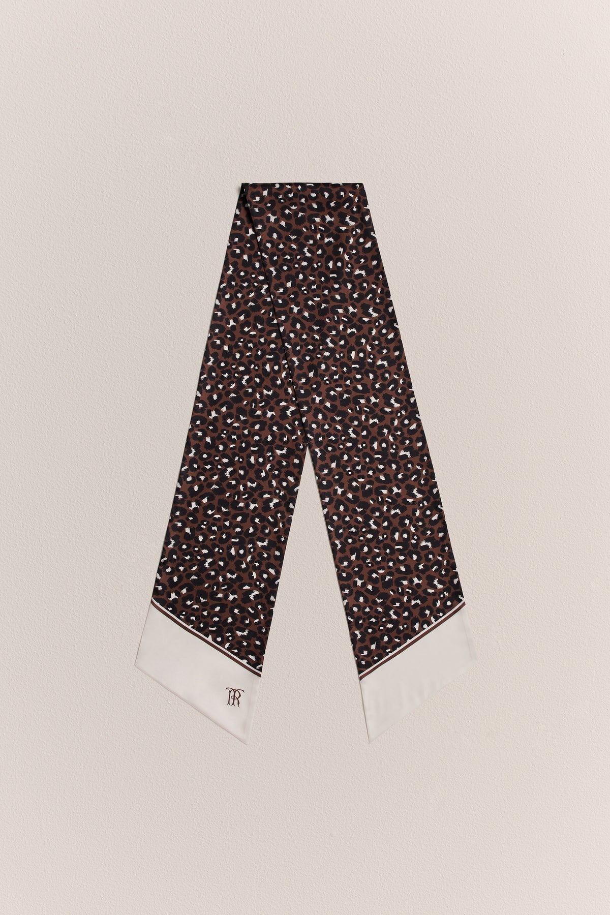 Silk Leopard Scarf