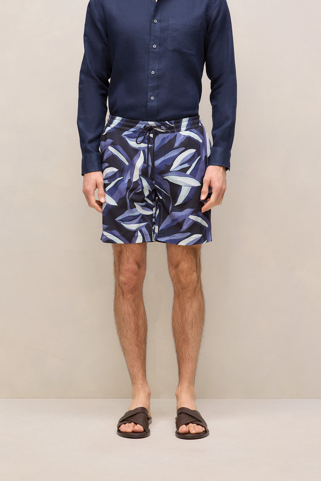 Painted Leaf Swim Short – Trenery