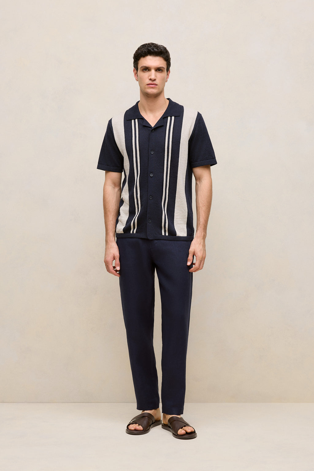Linen Tailored Relaxed Pant