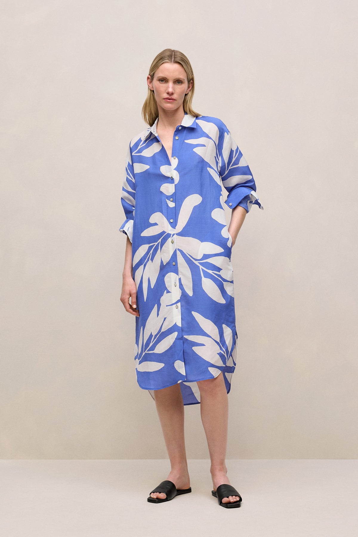 Marea Relaxed Shirt Dress