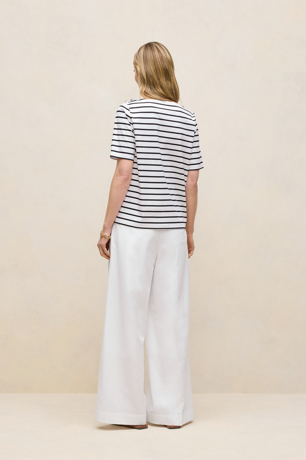 Stripe Boatneck T-Shirt