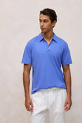 Linen Cotton Jersey Polo