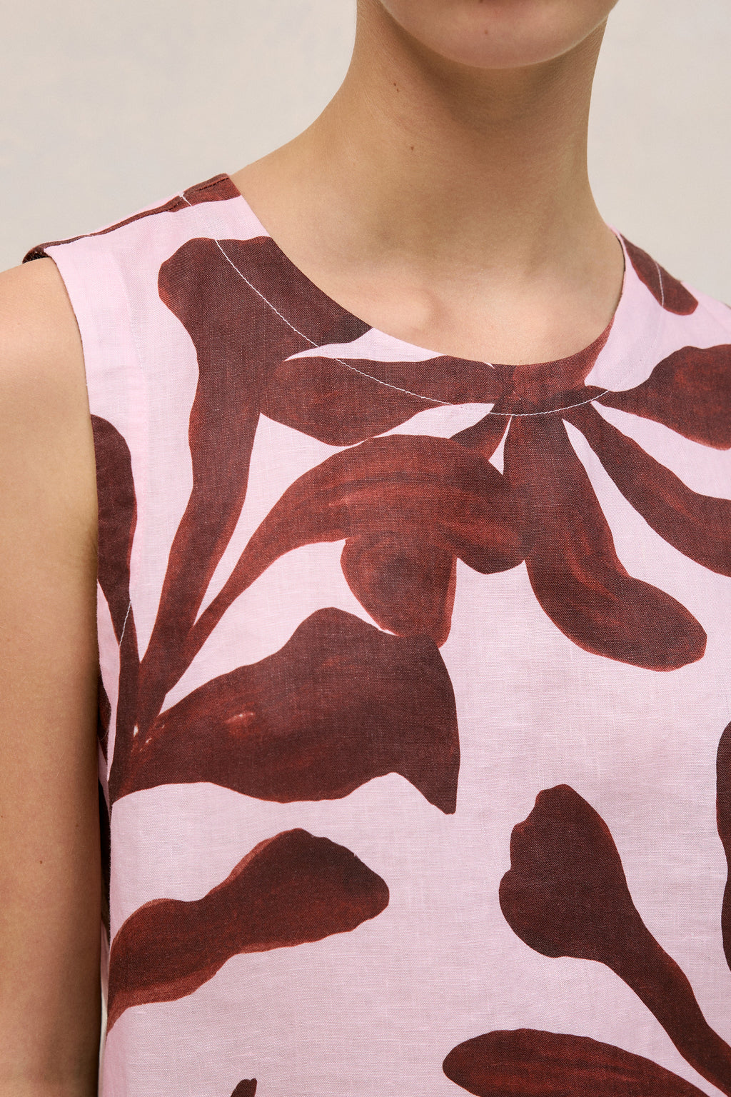 Wakame Linen Shell Tank