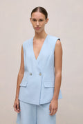 Tailored Double Breasted Vest