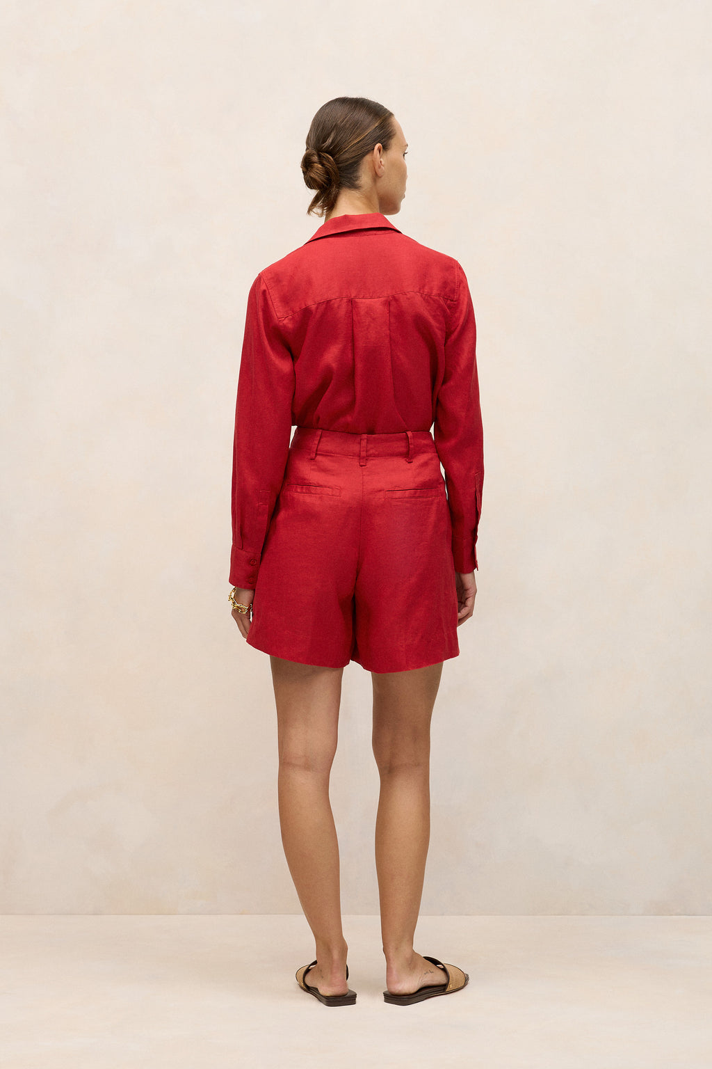 Linen Tailored Short