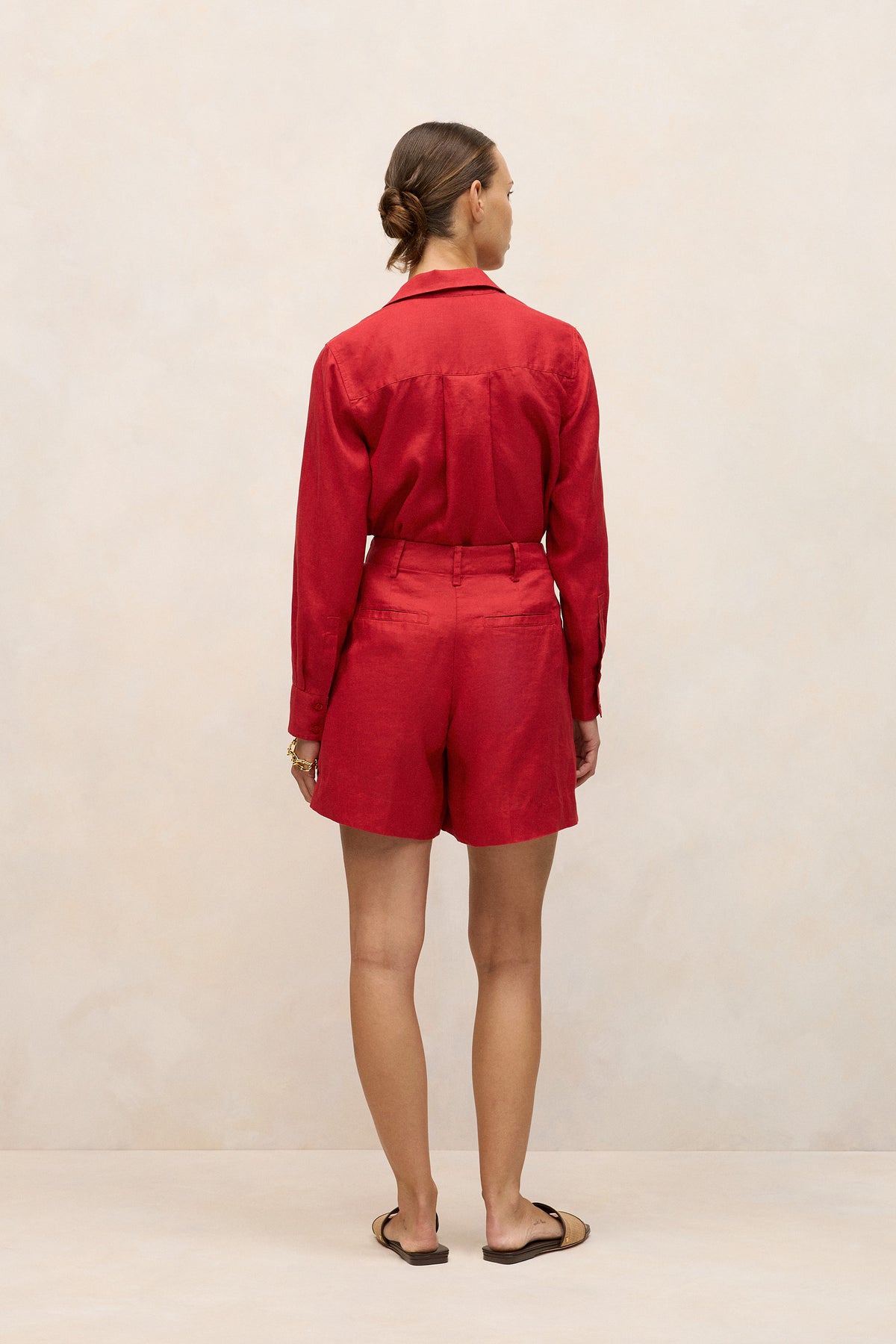 Linen Tailored Short