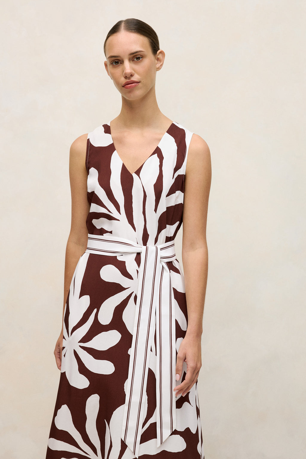 Wakame Belted Tank Dress