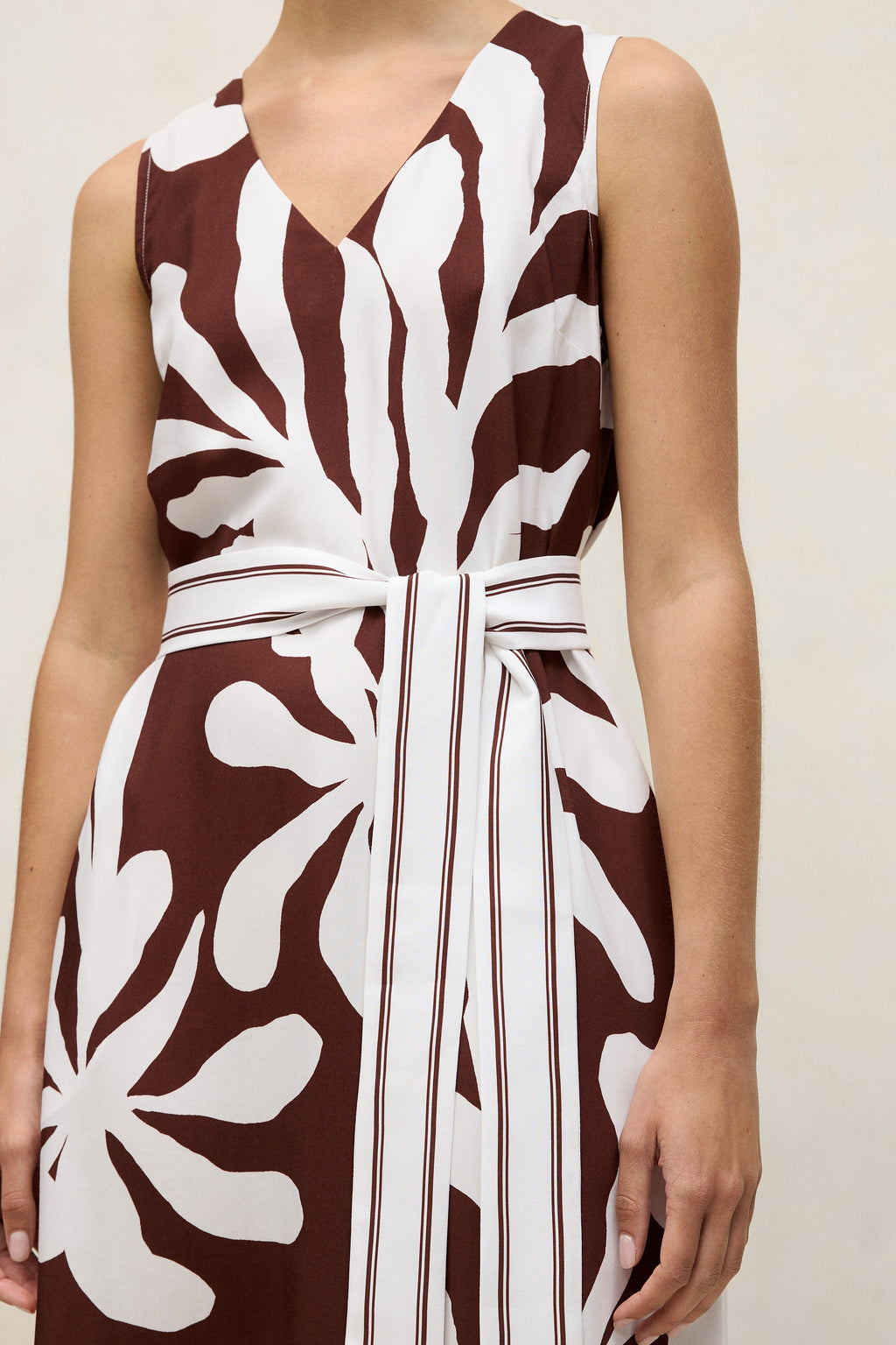 Wakame Belted Tank Dress