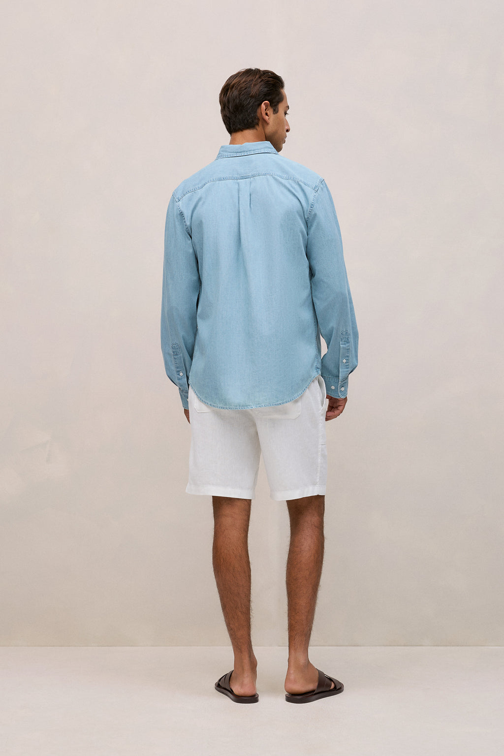 Light Chambray Denim Shirt