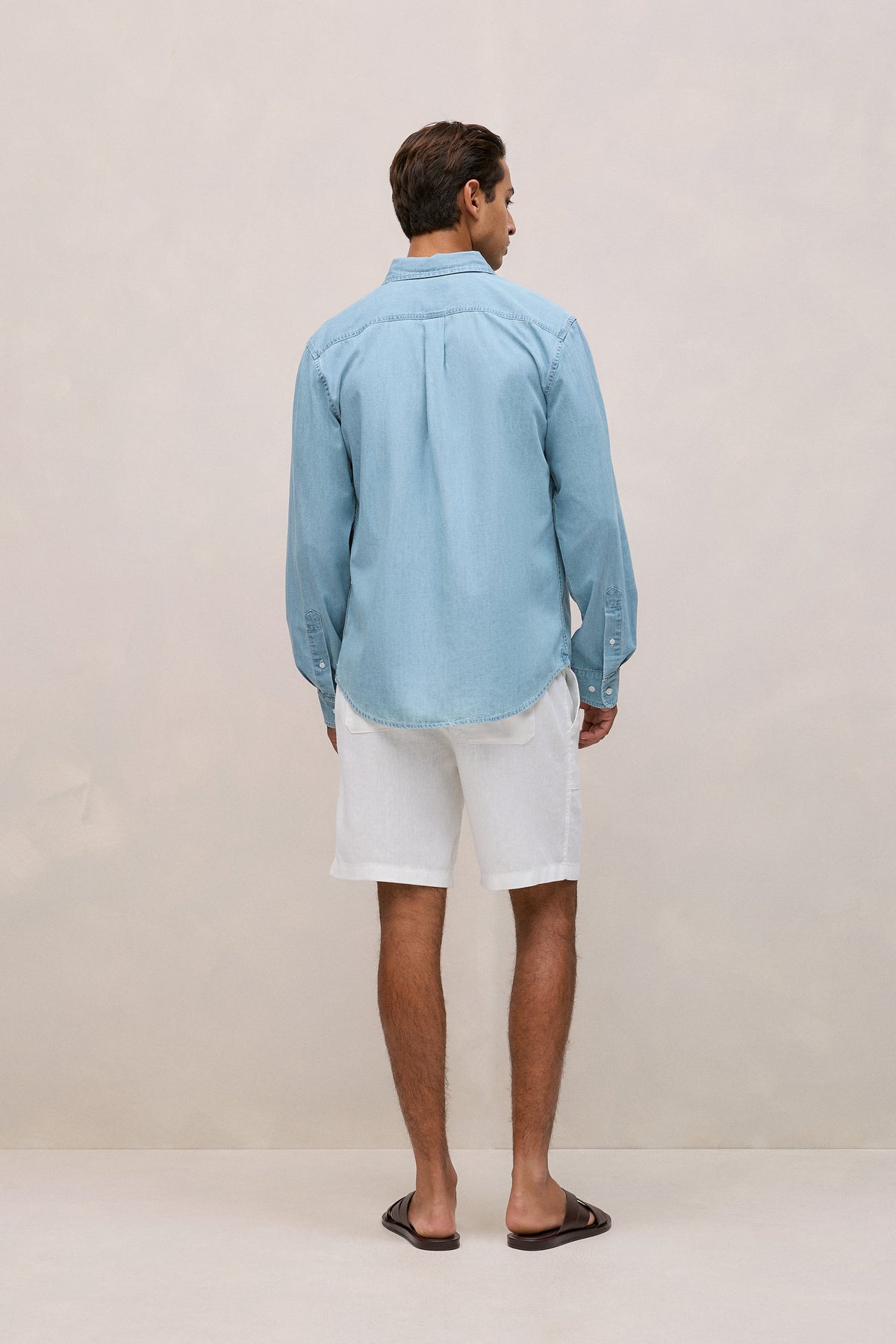 Light Chambray Denim Shirt
