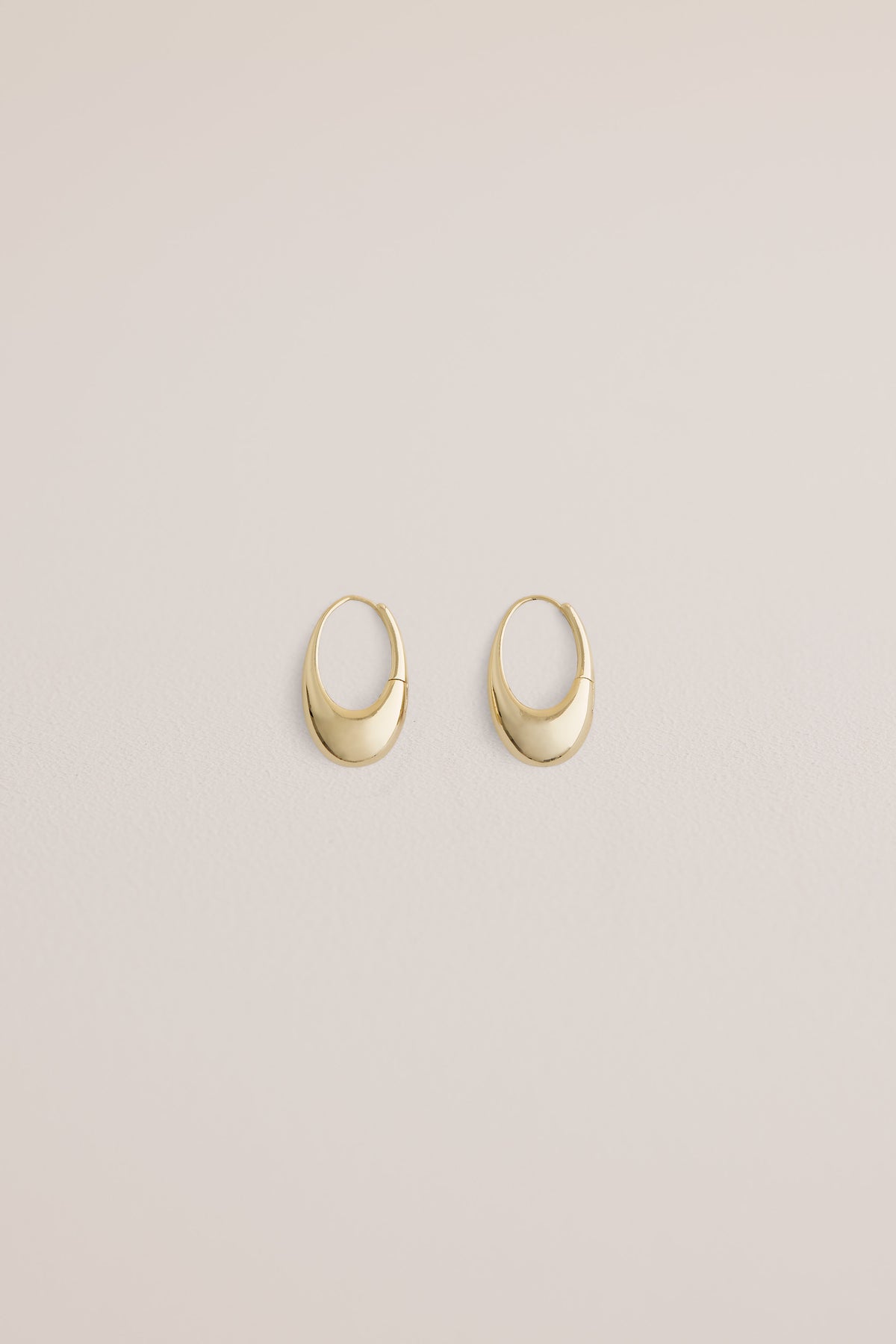Etty Teardrop Hoop Earrings