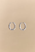 Era Twist Hoop Earrings