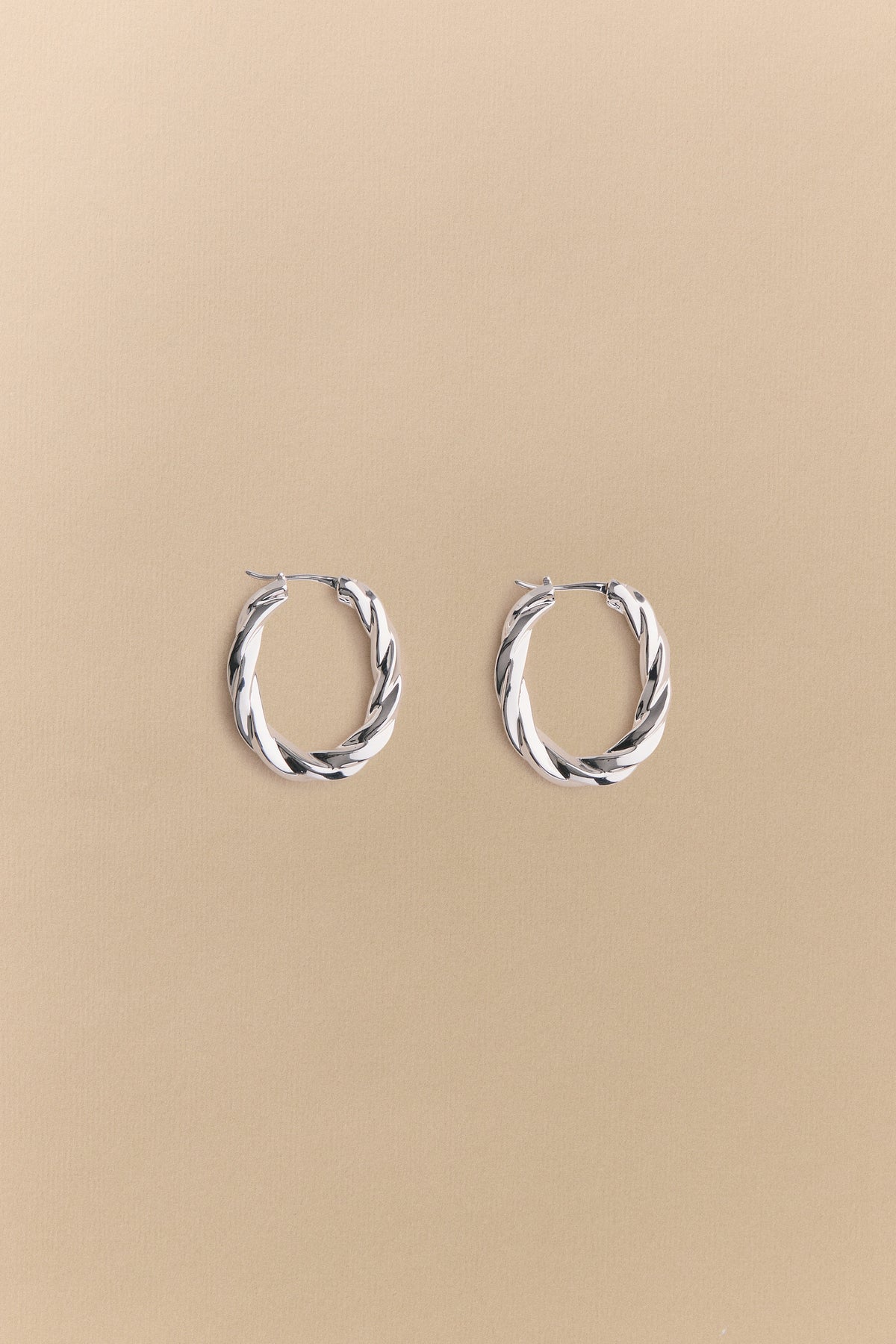 Era Twist Hoop Earrings