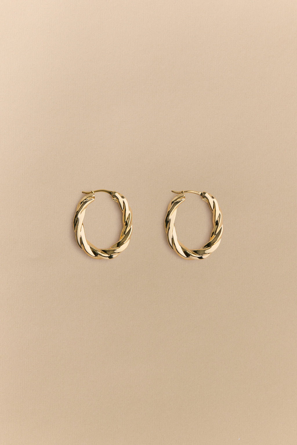Era Twist Hoop Earrings