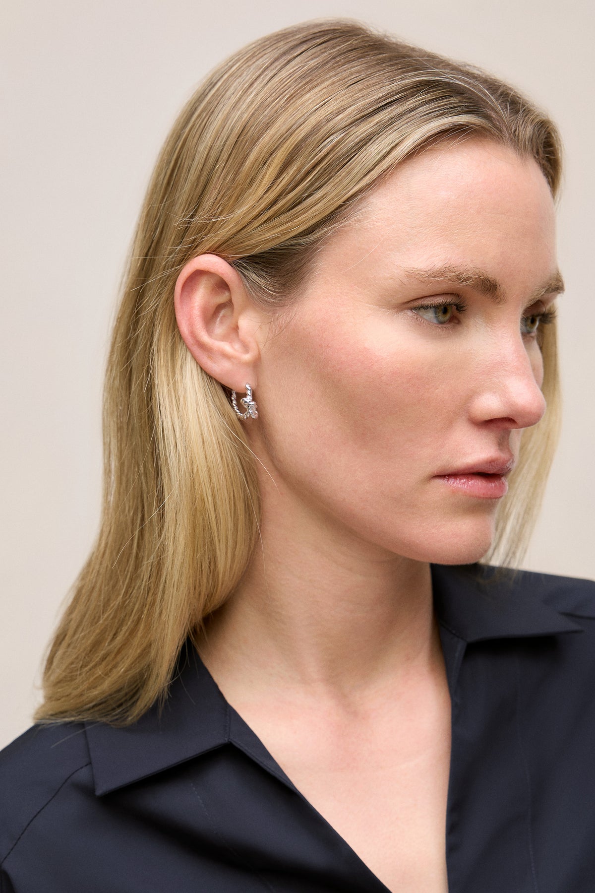 Bedarra Huggie Hoop Earrings