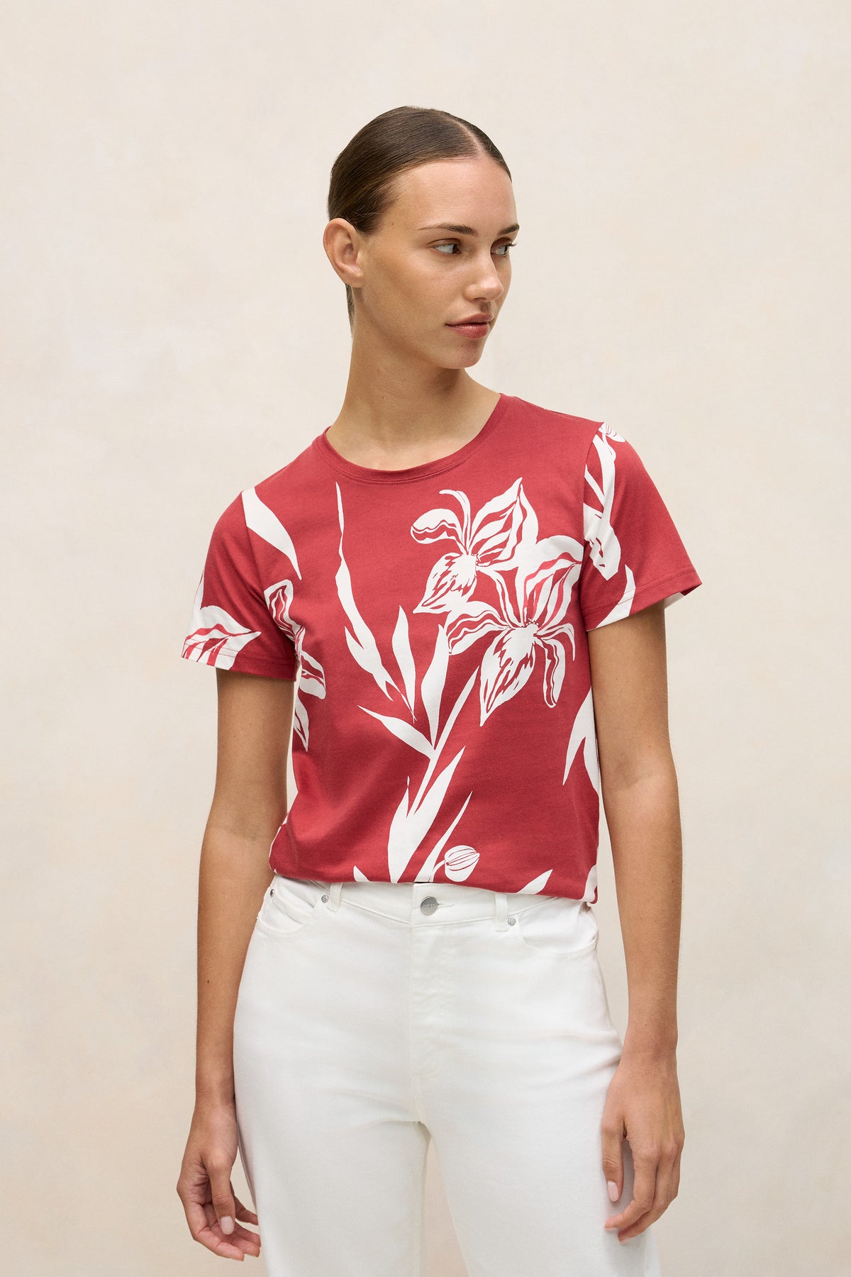 Wild Iris Crew T-Shirt