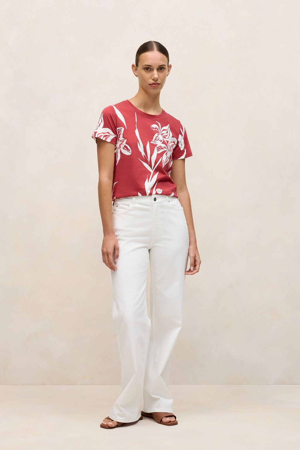 Wild Iris Crew T-Shirt