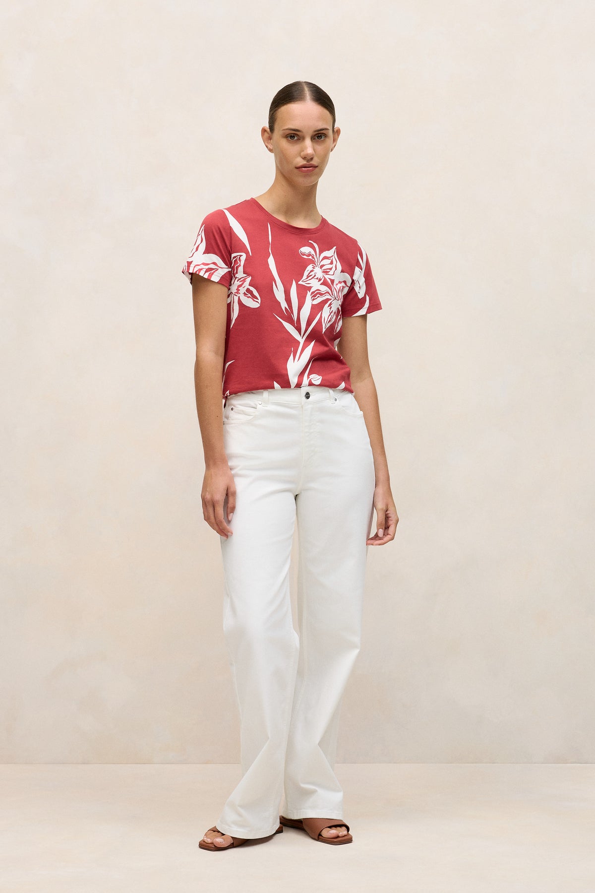 Wild Iris Crew T-Shirt
