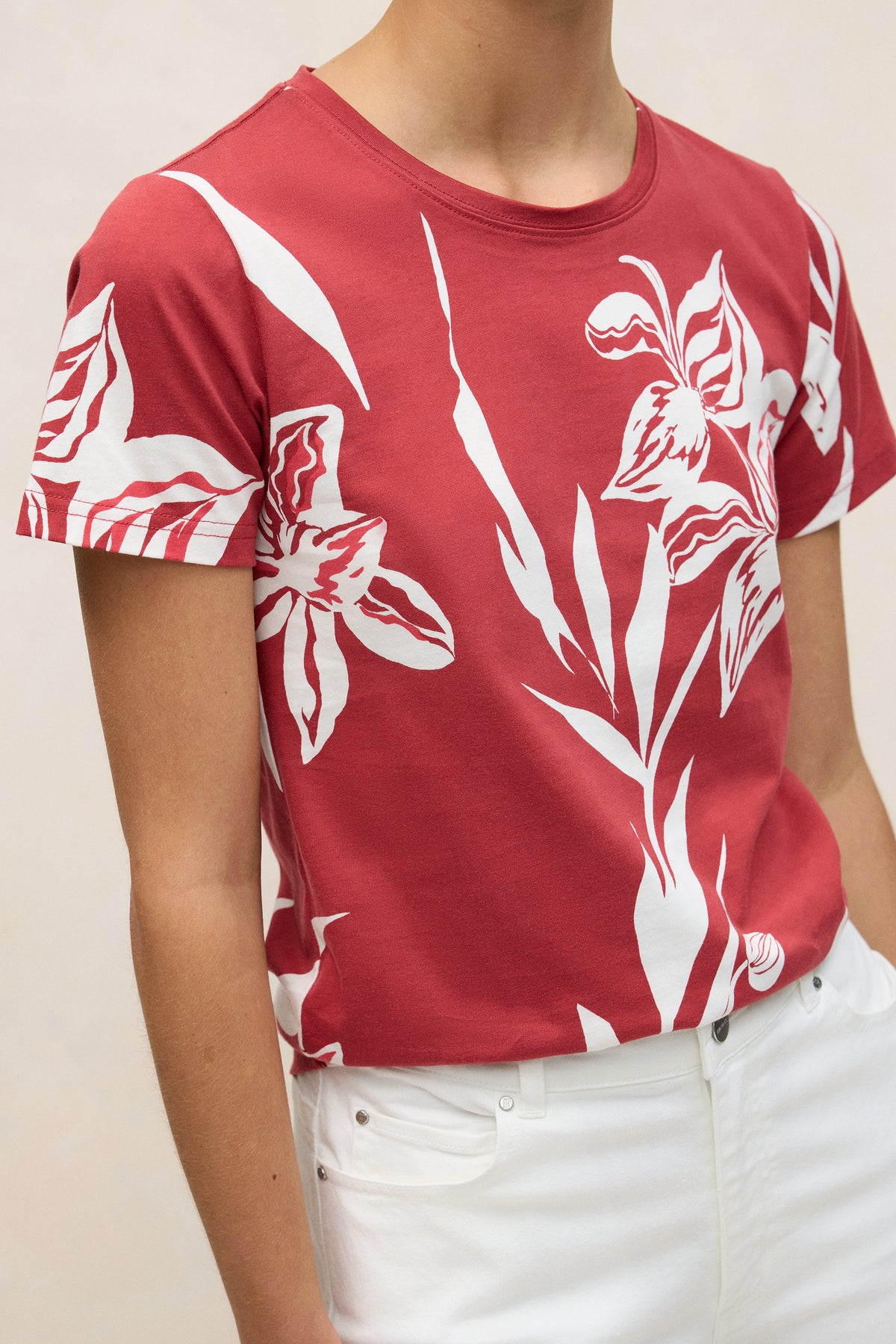 Wild Iris Crew T-Shirt