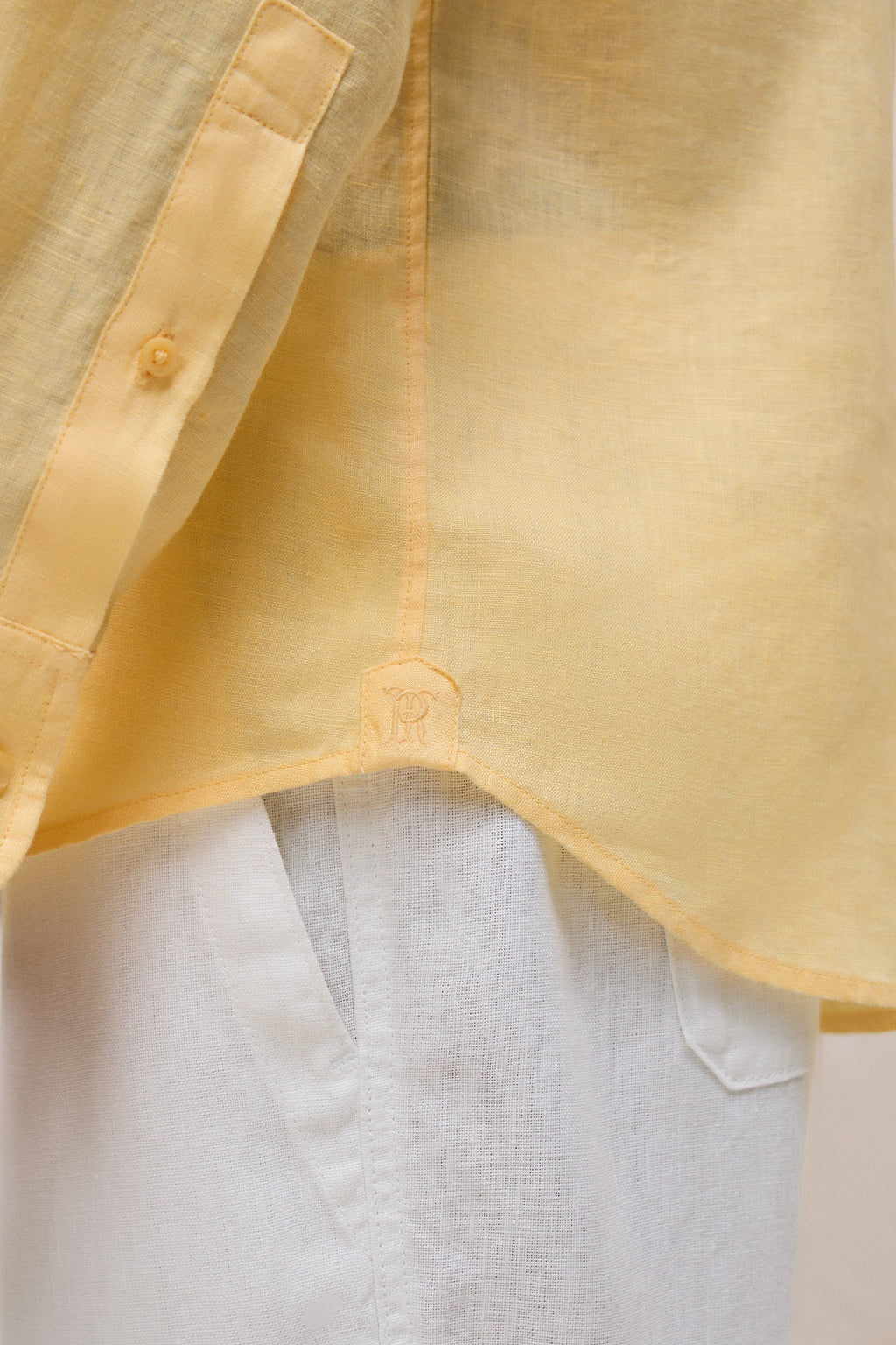 Regular Fit Linen Classic Long Sleeve Shirt