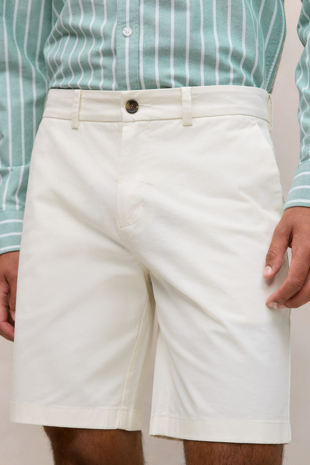 Cotton Twill Chino Short