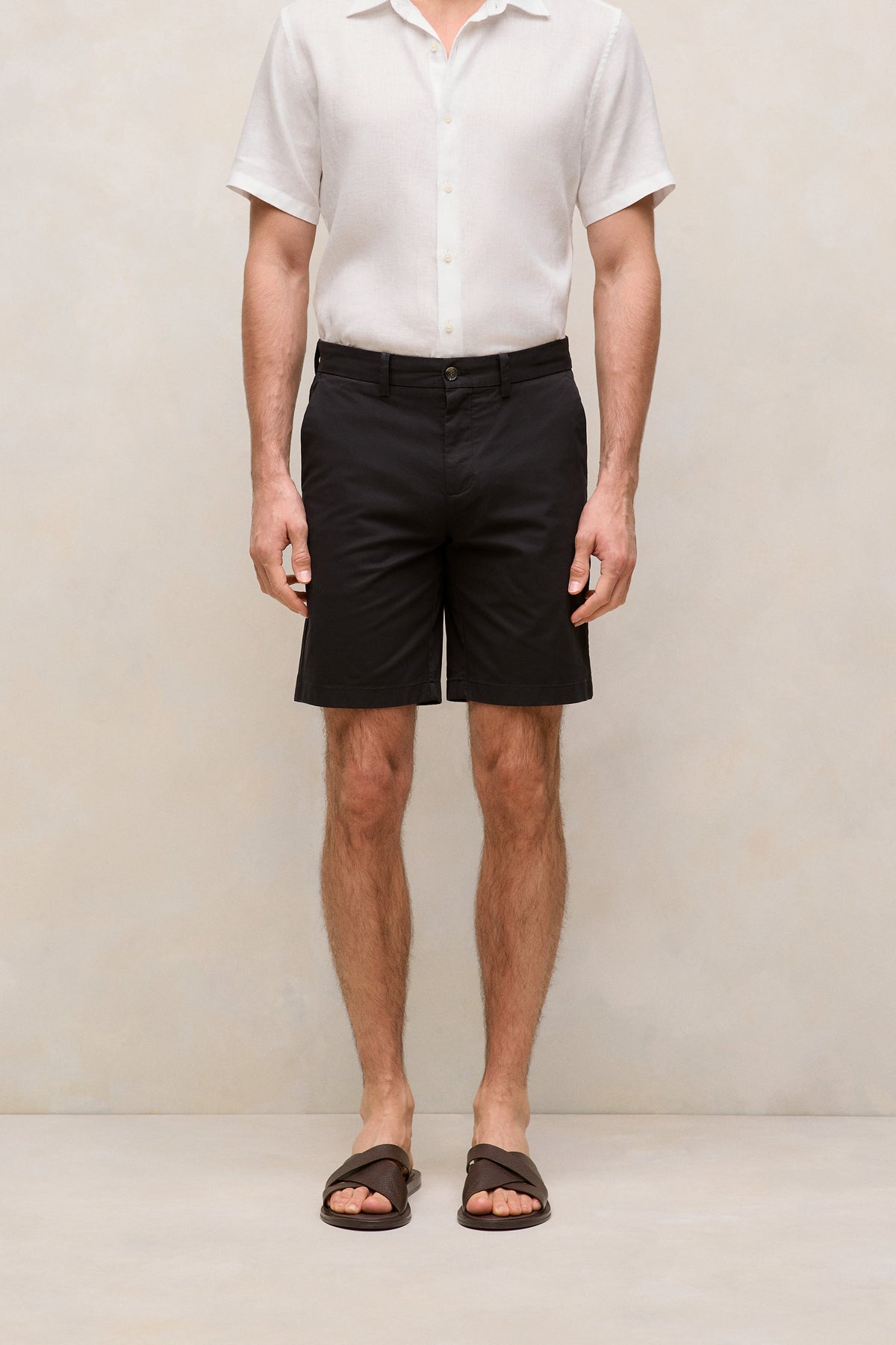 Cotton Twill Chino Short
